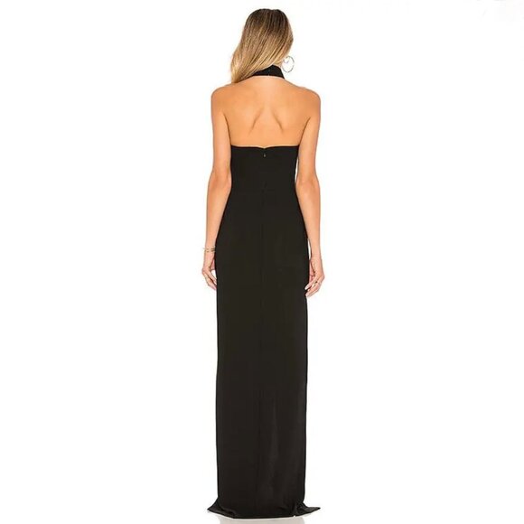 Amanda Uprichard Queen Gown in Black Size M - Picture 3 of 8